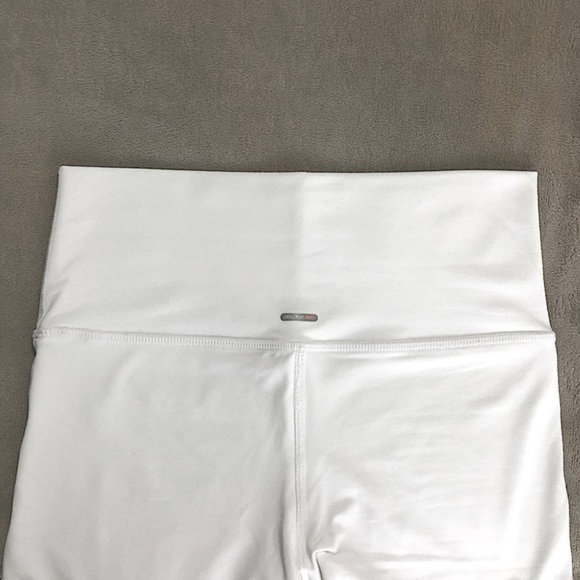Aerie White Cropped High-Waisted Leggings Size M - Picture 5 of 6